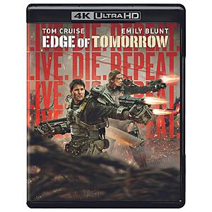 Live Die Repeat: Edge of Tomorrow (4K UHD + Blu-ray): Gruv $11; Amazon/Best Buy $13