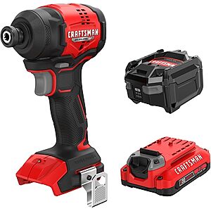 CRAFTSMAN V20 BRUSHLESS RP Compact Impact Driver Kit (CMCF811D1) $83.3