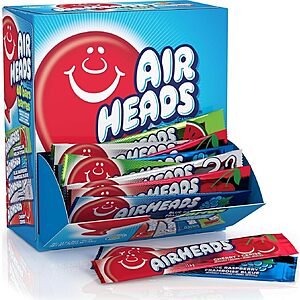 [Prime] 60-Count Airheads Full-Size Candy Bars (Fruit Variety) $7.08 w/ S&S + Free Shipping