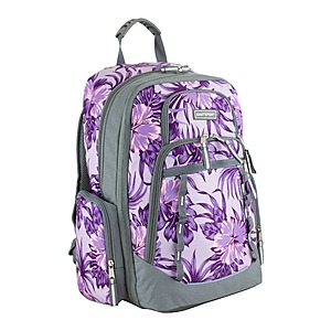 Walmart+ Members: Eastsport Diamond Expandable Recycled Backpack (Hibiscus Edge) $9.25 + Free Shipping