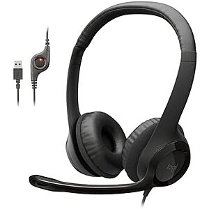 $15.29* | Logitech H390 On-Ear USB-A Headset w/ Noise-Cancelling Mic at Amazon