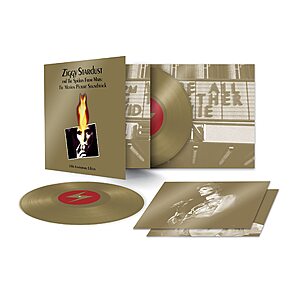 David Bowie "Ziggy Stardust and the Spiders - 50th Anniversary Edition" (2LP Gold Vinyl) $26.46 + Free Shipping w/ Prime or on $35+