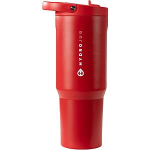 [Prime] HydroJug Sport 32-Ounce Stainless Steel Insulated Tumbler w/ Straw (Alumni Red) $17.49 + Free Shipping