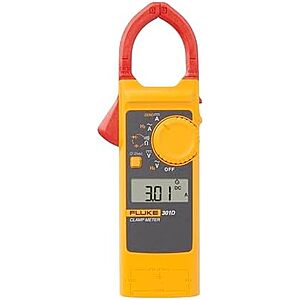 Prime, Fluke-301D/ESP, 600A AC/DC Clamp Meter with Slim Body and Thin Jaw Arm, $115.81
