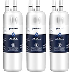 Prime Members: 3-Pack GLACIER FRESH EDR1RXD1 Refrigerator Water Filters $14.19 + Free Shipping