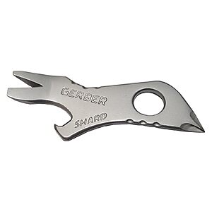 Gerber Gear Shard 7-in-1 Keychain Multitool - Screwdriver, Bottle Opener, EDC Compact Tool - Fathers Day Dad Gifts, Gifts for Men, Silver $3.83