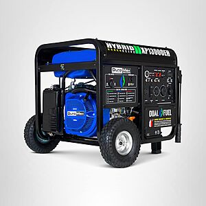 DuroMax XP13000EH 13,000-Watt Dual Fuel Portable Generator - Gas & Propane, Electric Start, Whole Home Backup Power, Transfer Switch Ready, RV & Emergency Ready $939.06