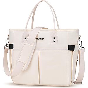 MAXTOP Women's Lunch Bag, Insulated Thermal Lunch Box with Wide-Open Pocket, $9.47