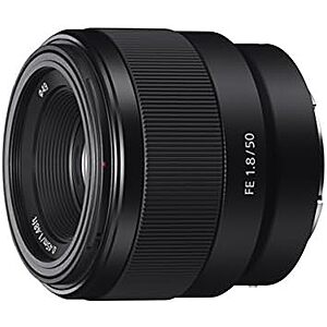 $198* | Sony - FE 50mm F1.8 Standard Lens (SEL50F18F/2) at Amazon