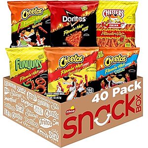 [Prime, SnS] $14.14* | 40-Count Frito Lay Flamin' Hot Mix Variety Pack at Amazon