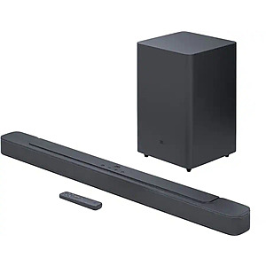 JBL - 2.1 Channel Soundbar with Wireless Subwoofer - Black $199.99