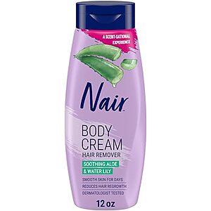 [Prime, SnS, AC] $9.10 | 2 × 12 Oz Nair Body Cream Hair Remover ($4.55 each) at Amazon