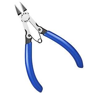 IGAN-330 Flush Cutters, Precision Wire Cutter, Flush Pliers, Wire Snips, Electrical Cutters, Sprue, Side & Small Wire Nippers, Diagonal Cut Snips, Precision Cutting $3