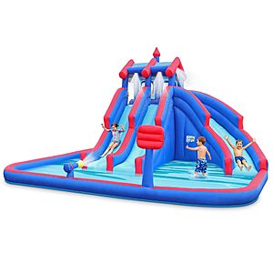 Sunny & Fun Mega Sport Inflatable Water Triple Slide Park $789.99