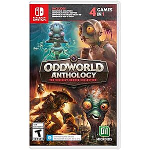 [Prime] $29.99* | Oddworld Anthology: The Unlikely Heroes 4-Game Collection (Nintendo Switch) at Amazon