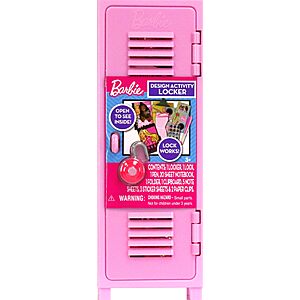 Tara Toys Barbie Design Activity Locker w/ Accessories $8.99 + Free Shipping w/ Prime or on $35+