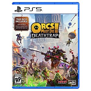 Orcs Must Die! Deathtrap (PS5) $15.81 + Free Shipping w/ Prime or on $35+