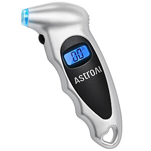 [Prime] AstroAI Digital Tire Pressure Gauge 0-150 PSI w/ Backlit LCD & Nozzle Light $1.99 + Free Shipping