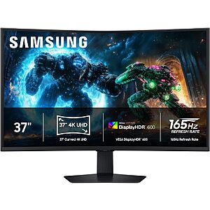 37" Samsung Odyssey G7 4K UHD 165Hz VA 1000R Curved Gaming Monitor $470 + Free Shipping