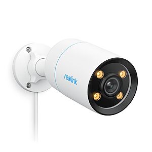 REOLINK CX810 ColorX PoE Camera, 4K UHD HDR Spotlight & Siren Alarm, 2-Way Talk - $84