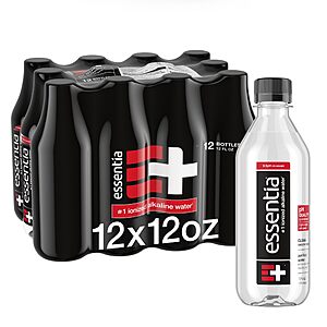 [S&S] $5.73: Essentia Water Ionized Alkaline 12 Fl Oz, 12 Pack