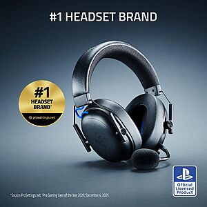 Razer BlackShark V3 Wireless Gaming Headset w/ 50mm Drivers (PS5; Black) $89.99 + Free Shipping