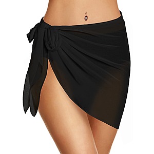 Prime Members: Chicgal Women's Swimsuit Bikini Wrap Coverup (Various Colors) from $6.12 + Free Shipping