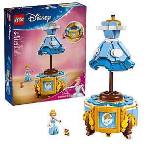 LEGO Disney Princess Cinderella’s Dress Kids Toy with Minidoll Character - $22.49