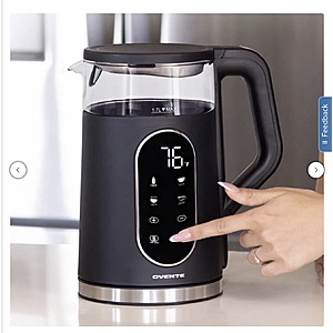 Ovente 1.7 Liter Electric Hot Water Kettle $29.99 Free Shipping Costco.com