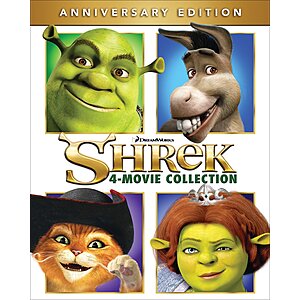 Shrek 4-Movie Collection [Blu-ray] $12.99 + Free S&H w/ Prime or $35+