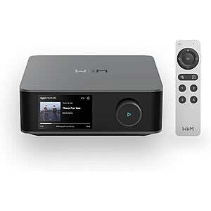 WiiM Amp Ultra 100W Streaming Amplifier w/ Voice Remote, ESS ES9039Q2M DAC & Touchscreen $450 + Free Shipping