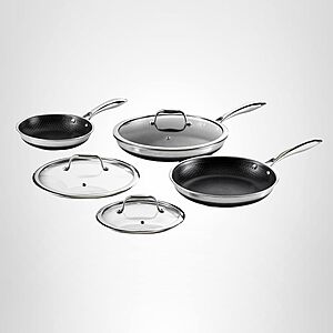 Prime Members: HexClad Hybrid Nonstick Frying Pan 6-Piece Set $299