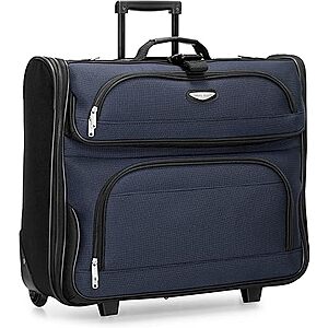 [Prime] Travel Select Amsterdam Expandable 2-Wheel Rolling Garment Bag (Navy) $49.85 + Free Shipping