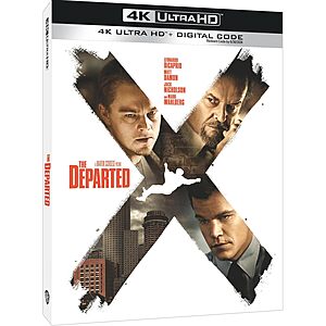 The Departed (4K Ultra HD) $11.99 Amazon.com