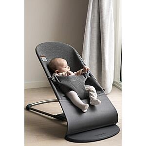 BabyBjörn Bouncer Bliss, Charcoal Gray, 3D Jersey 2-in-1 Adjustable Baby Bouncer Seat and Toddler Chair, Newborn to Toddler (8-29 lbs), 4 Positions, Lightweight & Portable $155.99