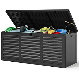 130 Gallon Resin Deck Box (2 Colors) $88.99