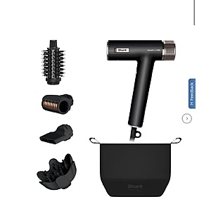 Shark SpeedStyle Pro Hair Dryer System Plus Storage Bag $159.99 Free Shipping Costco.com