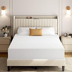 Yaheetech 12 Inch Queen Mattress 3 Foam Layer Cooling Gel Memory Foam Mattresses $151.99