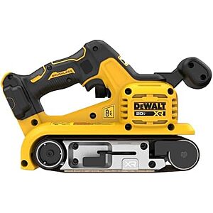 [Prime] $174.30* | DEWALT 20V MAX DCW220B Belt Sander (Tool Only) at Amazon