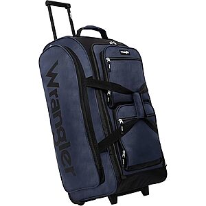 [Prime] Wrangler 30" Wesley Rolling Duffel Bag $36.04 + Free Shipping