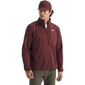 [Prime] $53.19* | The North Face Men's TNF Performance Fleece 1/4 Zip Jacket (Sumac) at Amazon