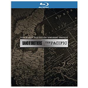 Band of Brothers + The Pacific (Blu Ray) $27.99 Amazon