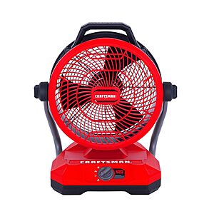 12" CRAFTSMAN High Velocity Indoor Industrial Fan (Tool Only) $49 + Free Shipping