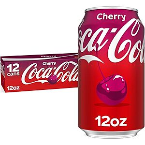 [Prime, AC] $13.62 | 3 × 12-Pack 12-Oz Coca-Cola Cherry Coke Soda ($4.54 each) at Amazon