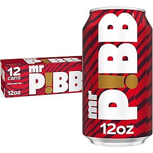 [Prime, SnS, AC] $28.24* | 8 × 12-pk 12-fl-oz Mr. Pibb Fridge Pack Cans ($3.54 each) at Amazon