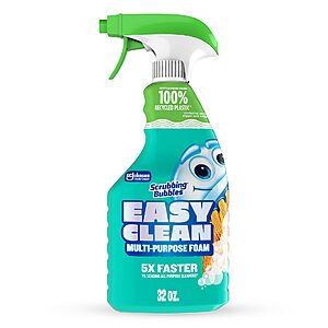 Prime: 32-Oz Scrubbing Bubbles Easy Clean Foaming Multipurpose Bathroom Cleaner Spray $2.96 w/ S&S + Free Shipping