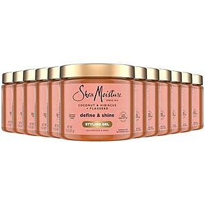 [Prime] 12-Pack 15-Ounce SheaMoisture Coconut & Hibiscus Define & Shine Styling Gel w/ Flaxseed $38.12 w/ S&S + Free Shipping