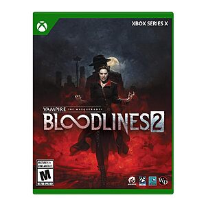 Vampire: The Masquerade Bloodlines 2 (Xbox Series X) $17.11 + Free Shipping w/ Prime or on orders over $35