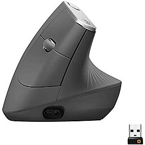 [Prime] $67.67* | Logitech MX Vertical Advanced Ergonomic Mouse (Graphite) at Amazon