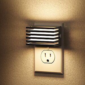 2-Pack L Lohas LED Dimmable Wall Plug Night Lights w/ Light Sensor (Various) from $4.99 ($2.50 each) + Free Shipping w/ Prime or on $35+